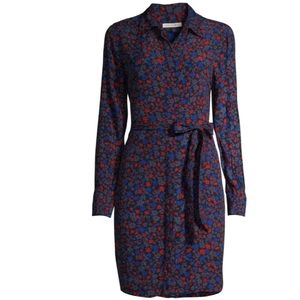 Floral Shirt Dress